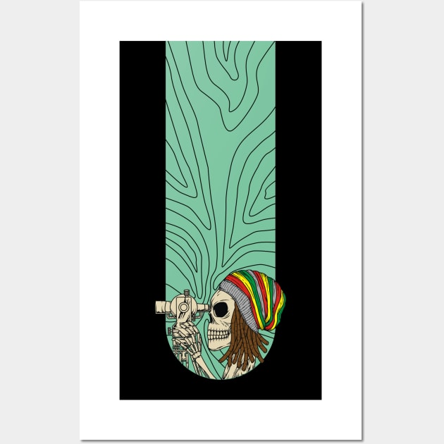 DREADLOCK SURVEYOR 2 Wall Art by AZMTH CLOTHING